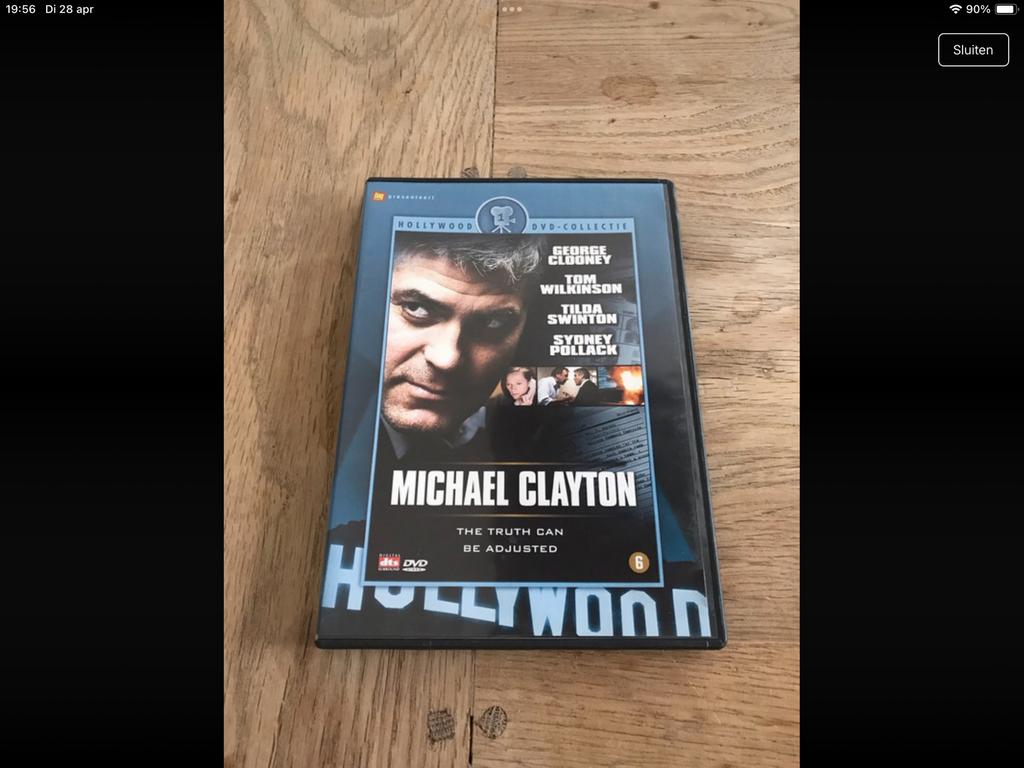 dvd michael clayton, Ophalen of Verzenden, Zo goed als nieuw