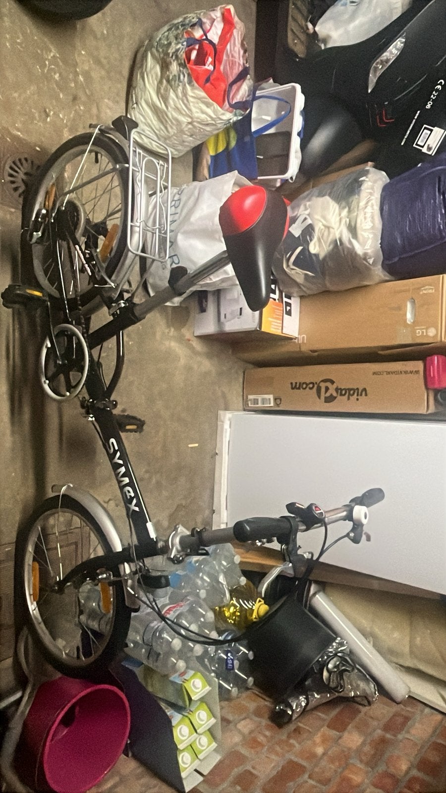 Symex Vouwfiets – 6 Versnellingen Shimano, Fietsen en Brommers, Velgrem, Versnellingen, Zo goed als nieuw, Dames