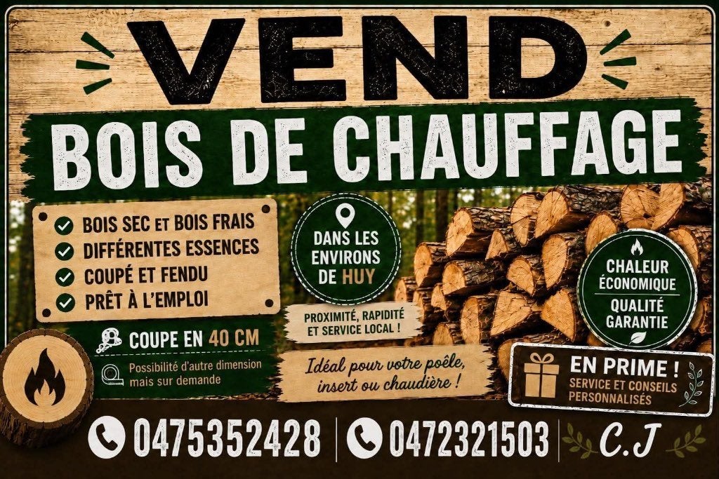 Bois de chauffage, 6 m³ ou plus, Enlèvement ou Envoi, Frêne, Bûches