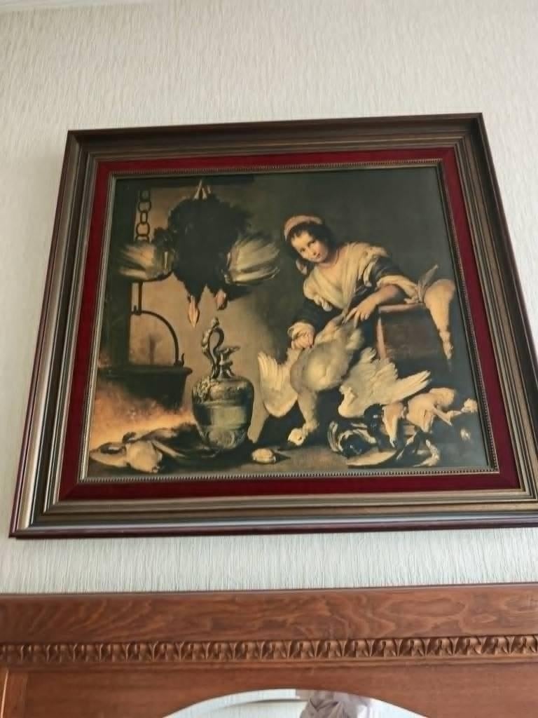 kader De kokkin, Antiek en Kunst, Ophalen