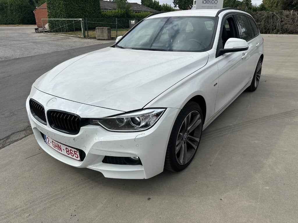 BMW 320D xdrive, Auto's, BMW, Achterwielaandrijving, 1995 cc, 4 cilinders, Wit
