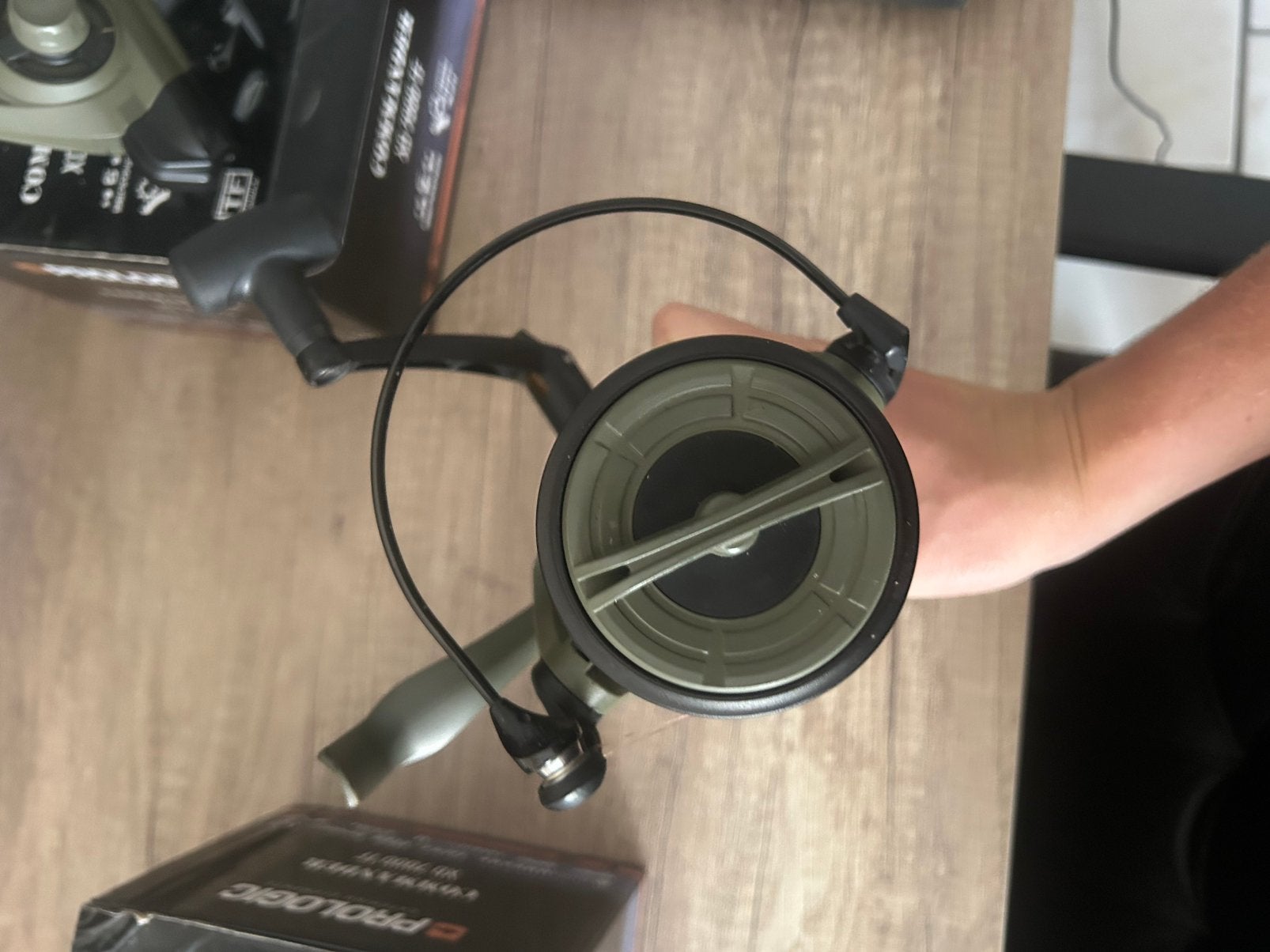 Karperhaspel Prological size 7000, Ophalen, Zo goed als nieuw, Molen