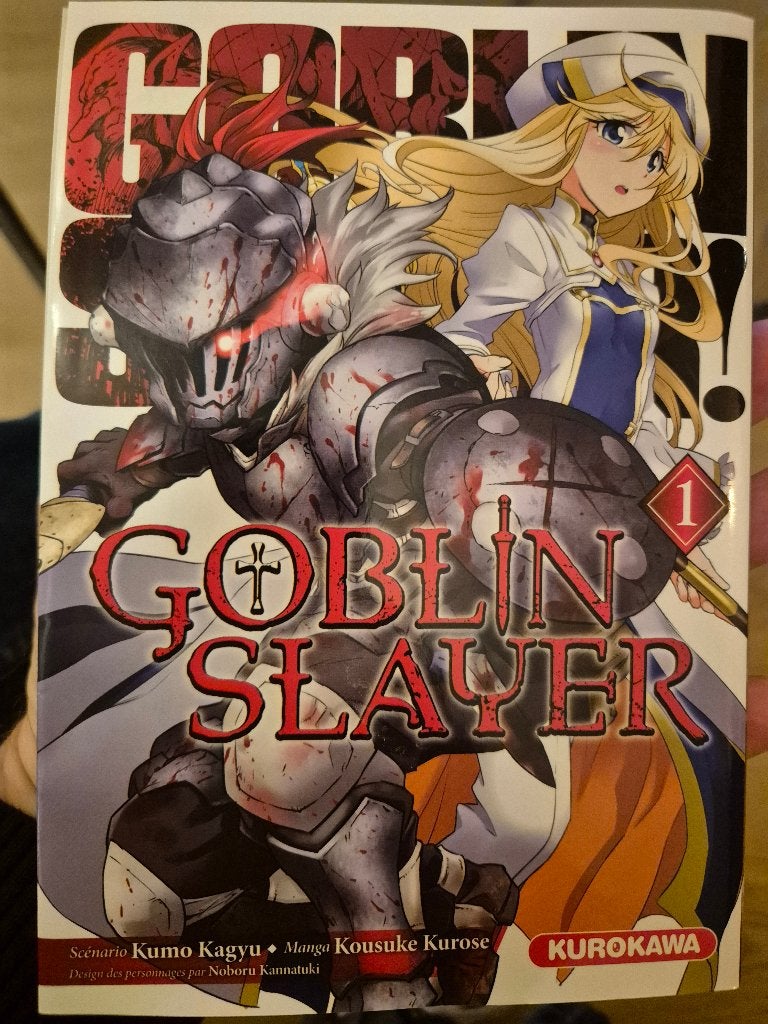 5 livres mangas Goblin Slayer, Plusieurs BD, Enlèvement, Comme neuf, Kousuke Kurose