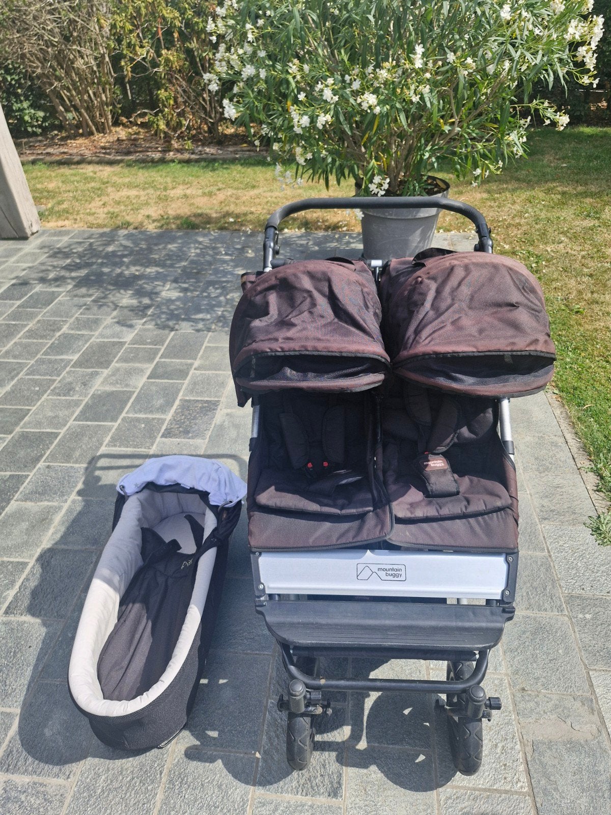 dubbele buggy, Kinderen en Baby's, Kinderwagens en Combinaties, Ophalen