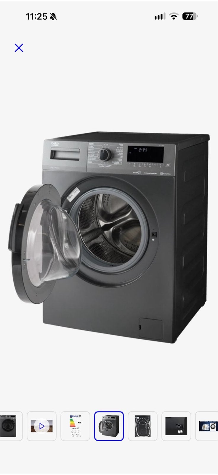 Wasmachine, Ophalen, Zo goed als nieuw