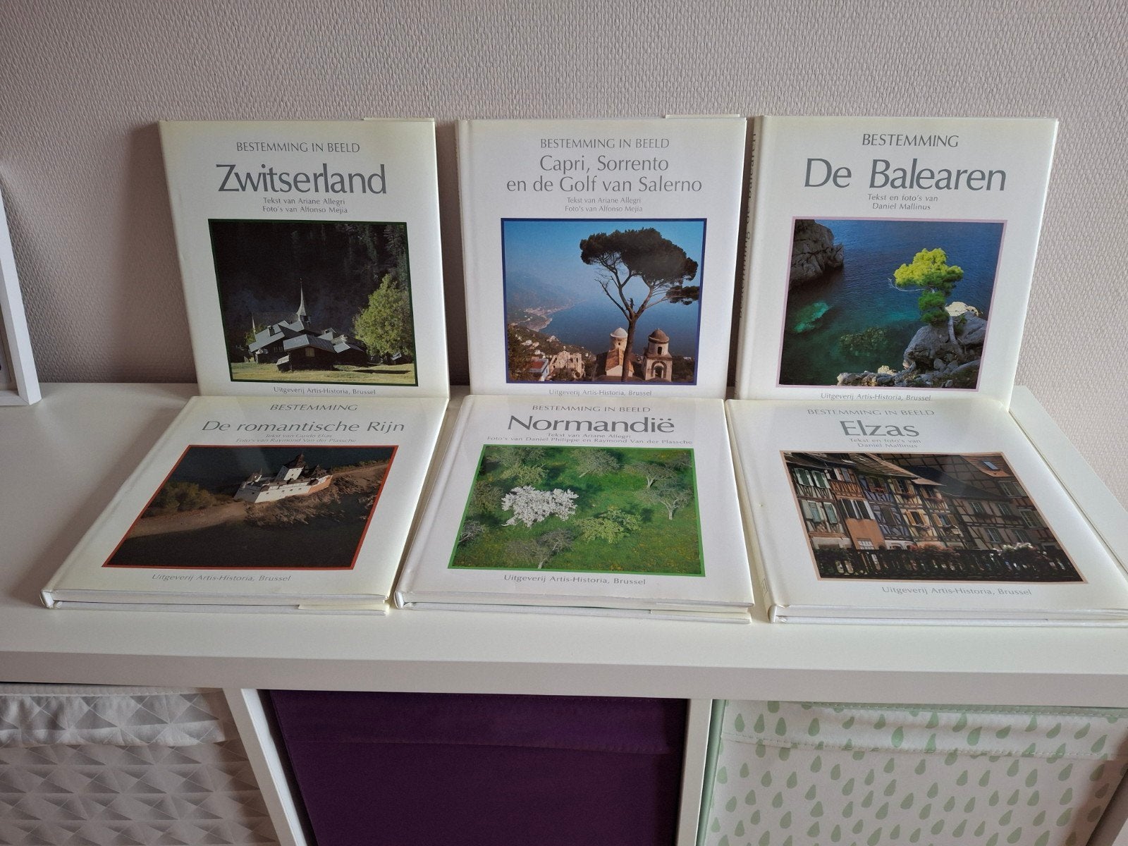 6 Boeken Artis Historia / samen 20 €, Ophalen