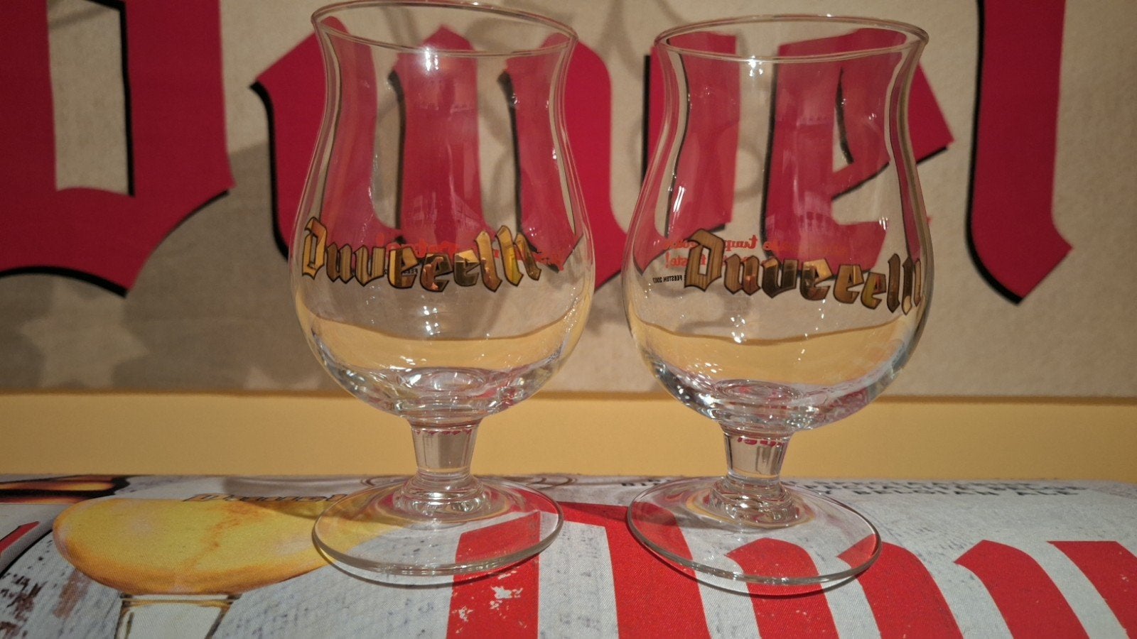 Gentse Feesten 2007 Duo, Ophalen of Verzenden, Zo goed als nieuw, Glas of Glazen, Duvel