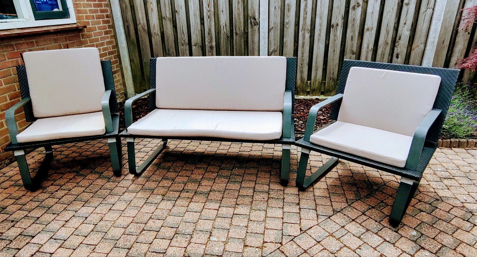 Tuinset, Tuin en Terras, Ophalen, Aluminium, Tuinset