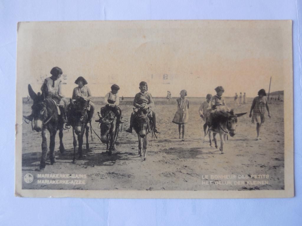 postkaart Mariakerke Bains, Verzamelen, Verzenden, 1920 tot 1940, Gelopen, West-Vlaanderen