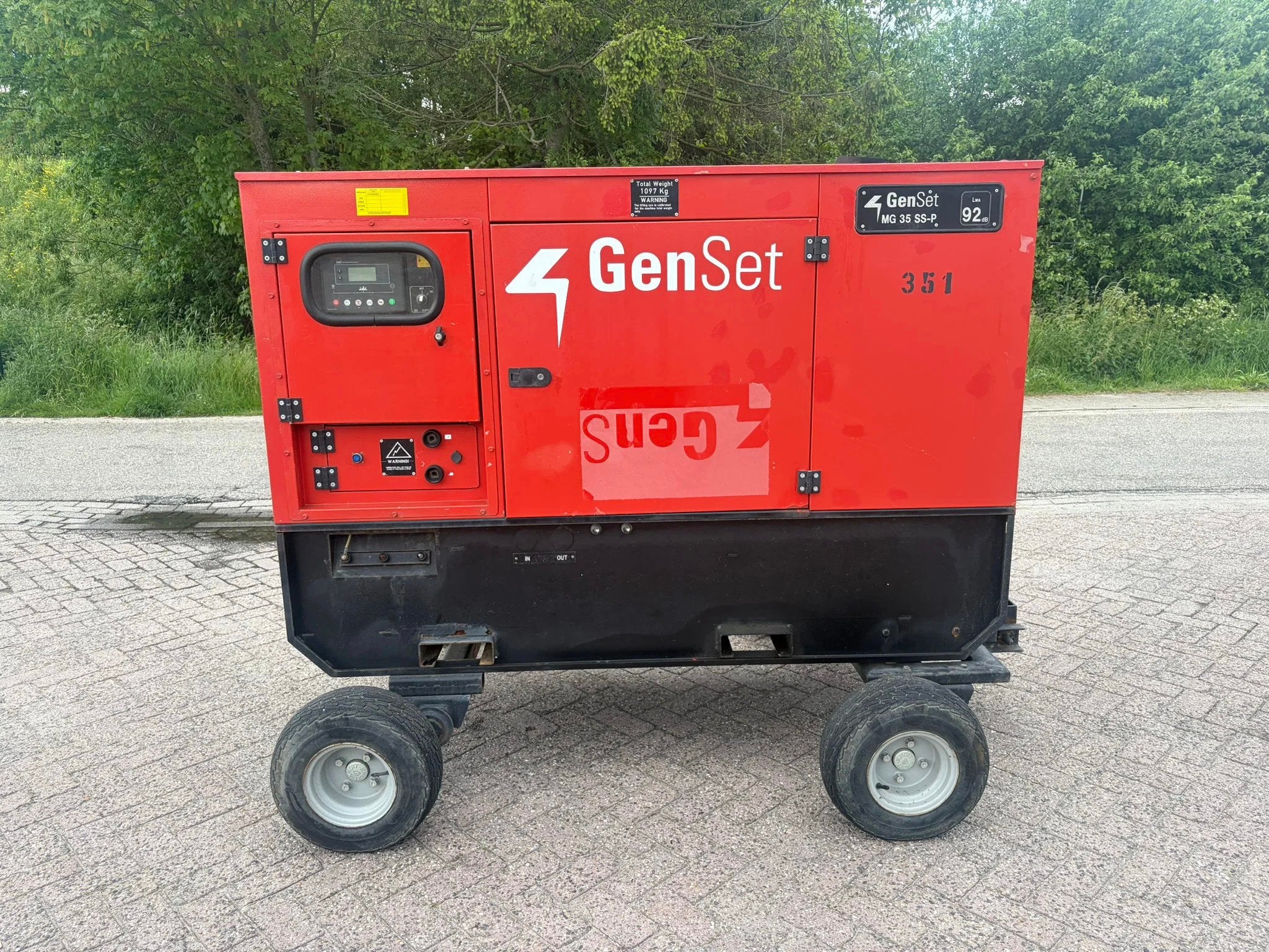 GenSet Perkins MG 35 SSP 35 kVA las aggregaat generatorset, Zakelijke goederen