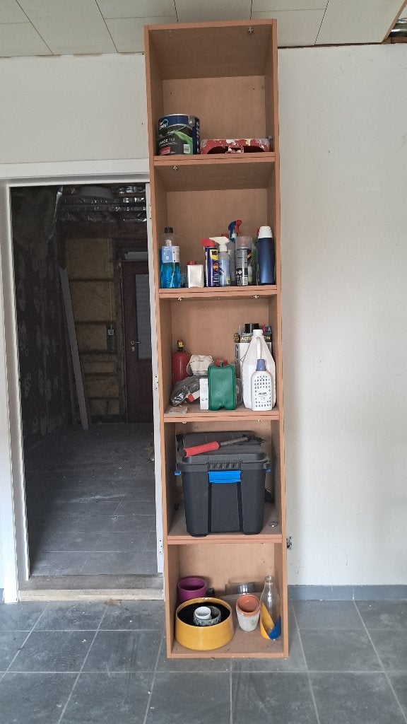 GRATIS kast 2.5m op 50 cm, Enlèvement, Utilisé, Avec tablette(s), 200 cm ou plus