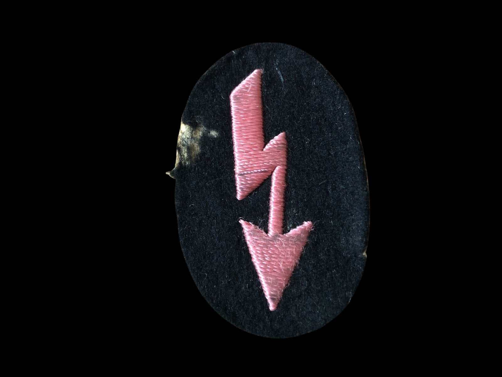 WH WW2 panzer funker arm patch, Verzamelen, Ophalen