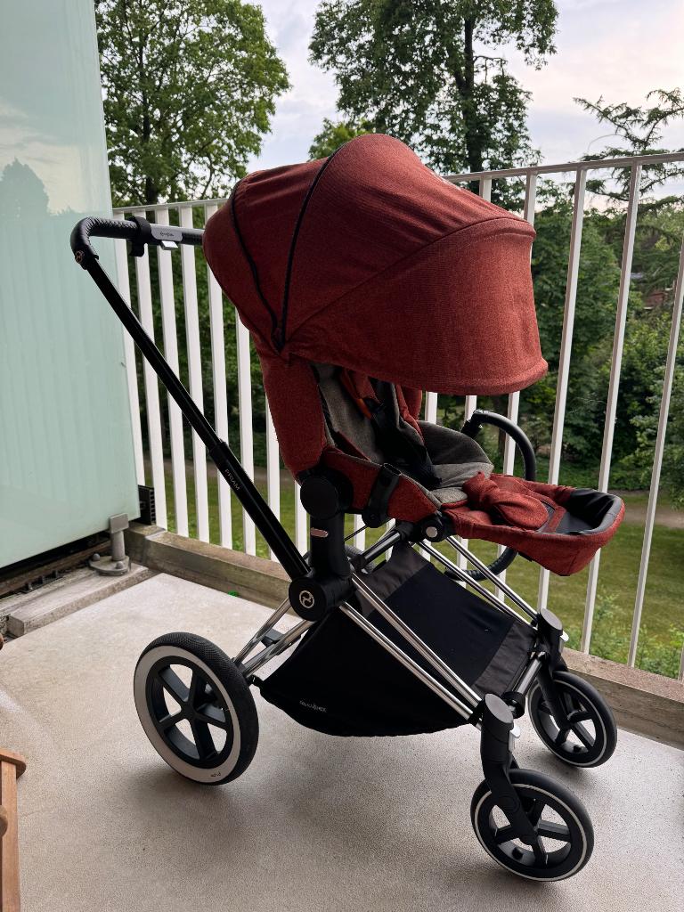 Cybex priam kinderwagen, Gebruikt, Combiwagen, Met reiswieg, Ophalen