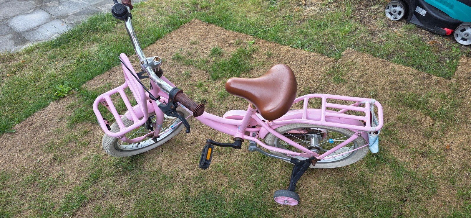 Meisjes Fiets, Ophalen, Gebruikt, 16 inch, Nogan