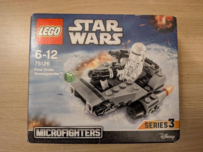 lego Star Wars - microfighters 75126 First Order Snowspeeder, Ophalen, Gebruikt, Lego, Star Wars