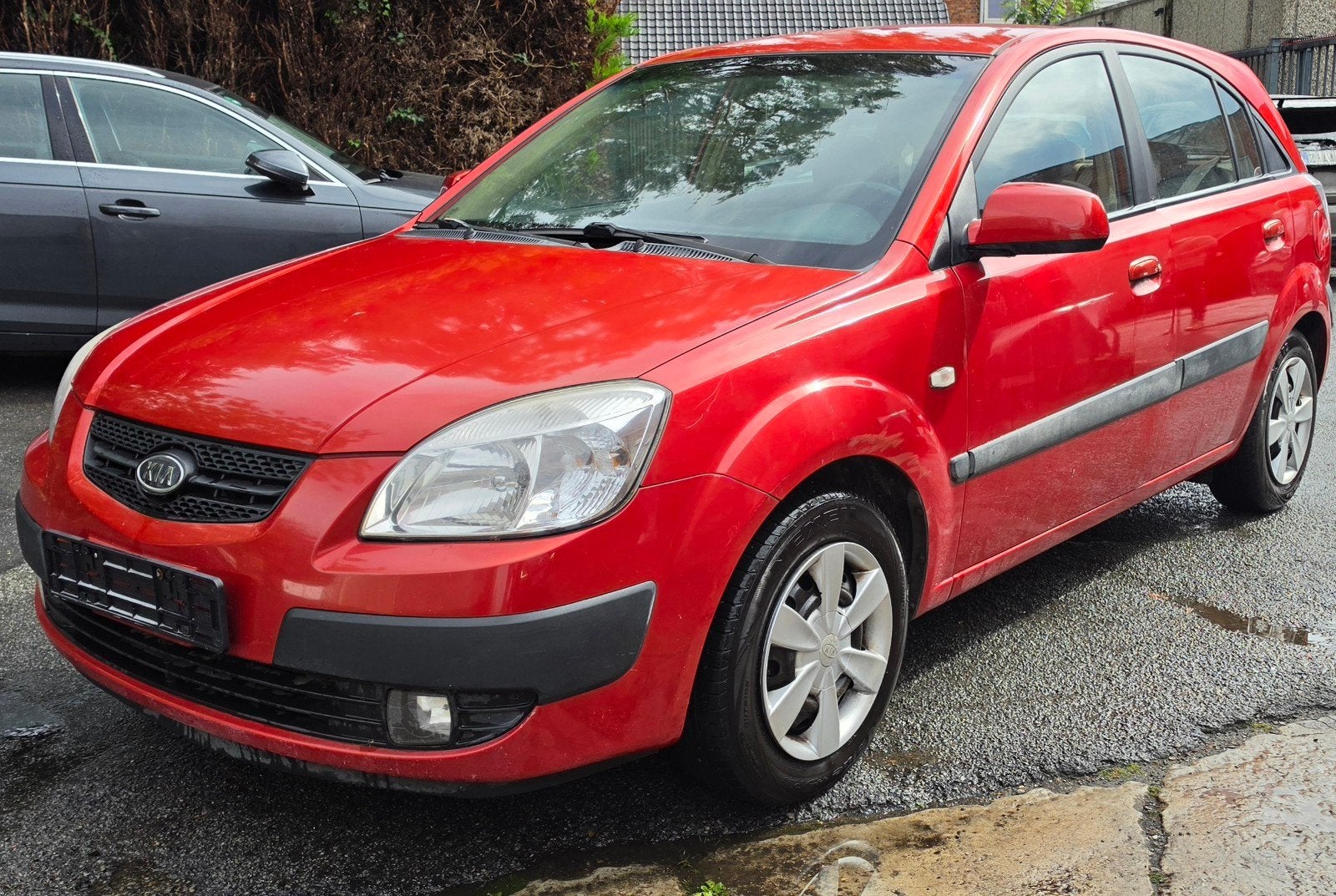 Kia Rio 1.4i, Rouge, Achat, Boîte manuelle, Ordinateur de bord