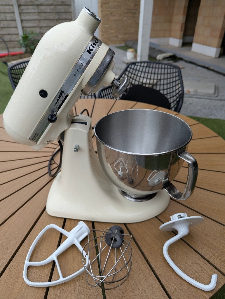 Kitchenaid artisan, Huis en Inrichting, Keuken | Keukenbenodigdheden, Ophalen, Gebruikt, Beige, Overige merken