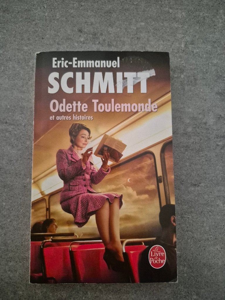 Livre Odette Toulemonde et autres histoires, Ophalen