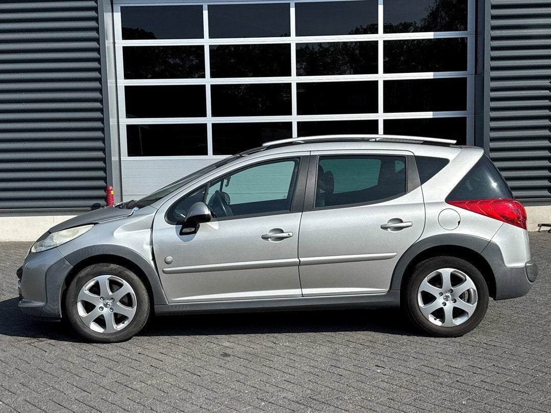 Peugeot 207 SW Outdoor 1.6 VTi XS | airco | panoramadak | tr, Auto's, Gebruikt, 4 cilinders, 5 deurs, 600 kg