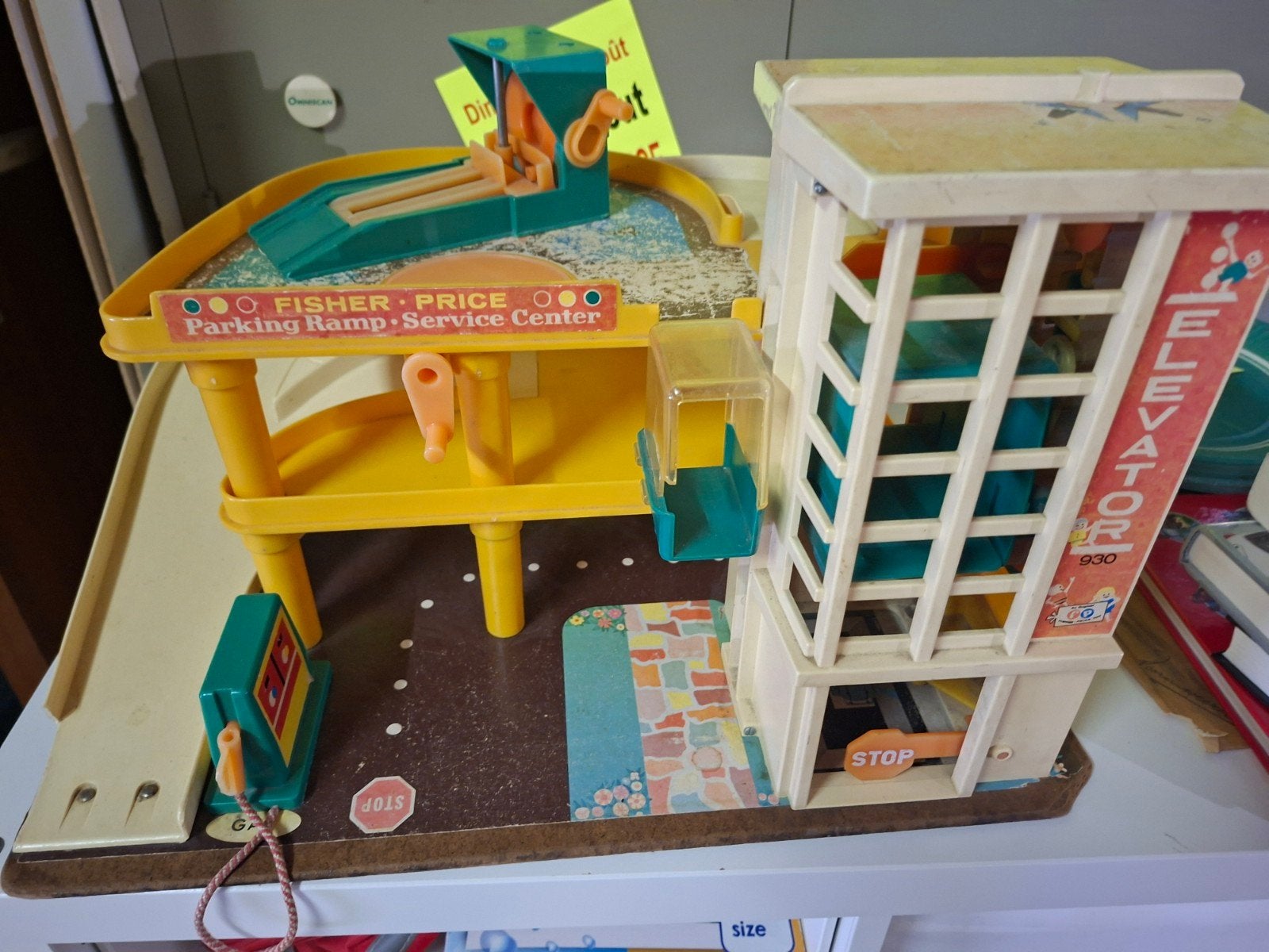 garage fisher price, Ophalen