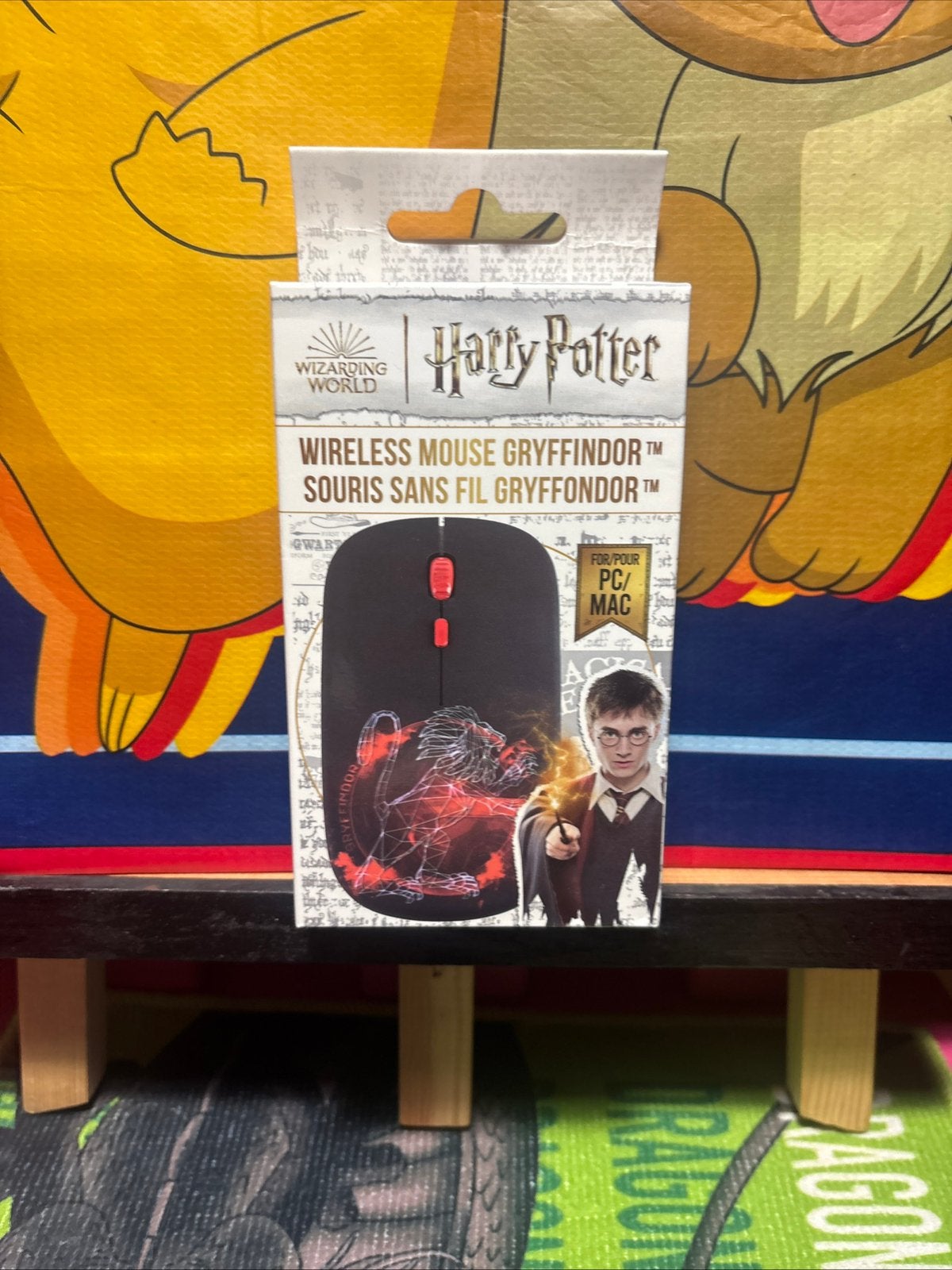 Harry Potter Gryffindor draadloze muis, Computers en Software, Ophalen of Verzenden, Nieuw, Draadloos, Muis