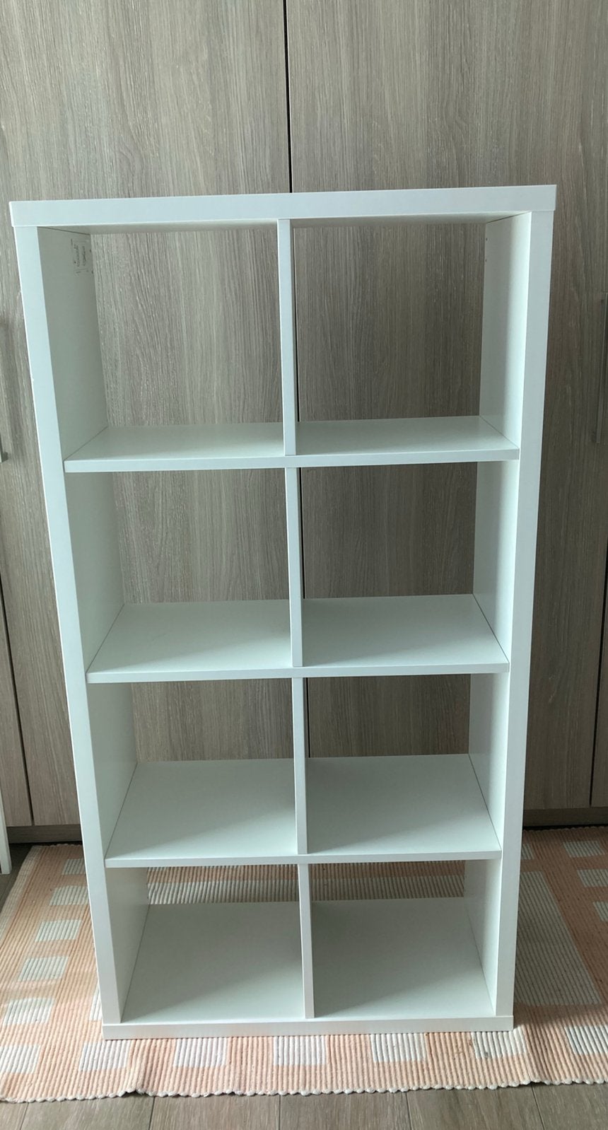 Armoire blanche Ikea Flysta 69x123 cm - petit frère Kallax, Enlèvement, Utilisé