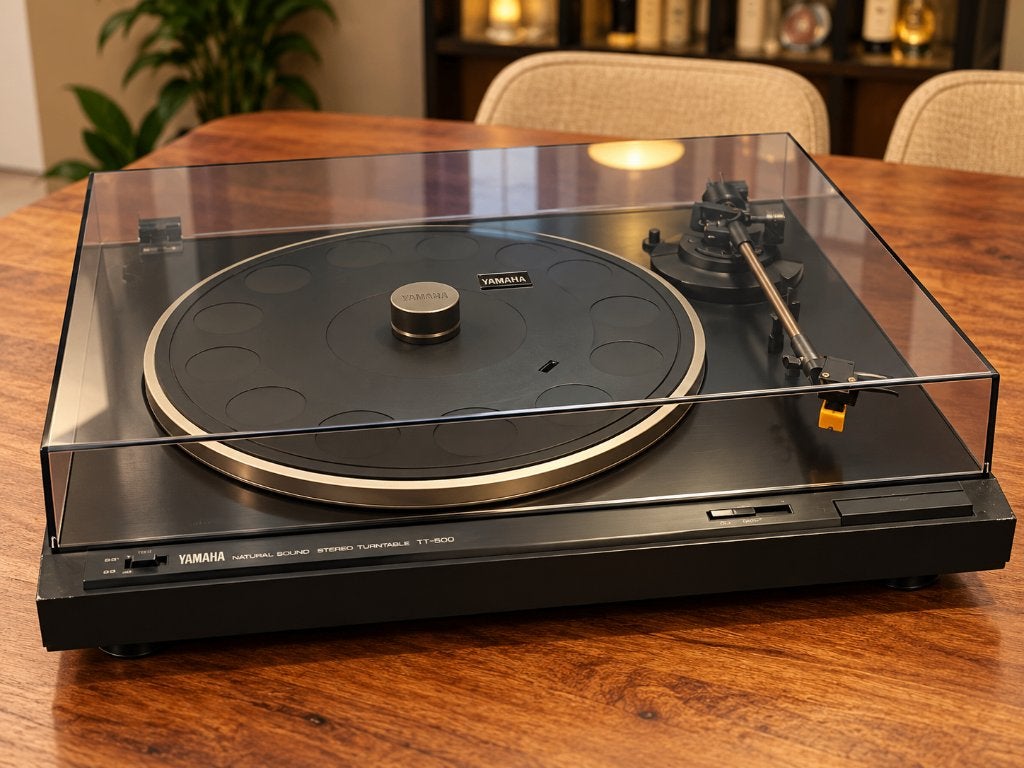 Yamaha Natural Sound Stereo Turntable TT-500, Enlèvement, Utilisé, Tourne-disque, Autres marques