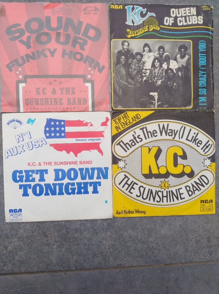 K.C. & THE SUNSHINE BAND - PAKKET!, Enlèvement ou Envoi, Pochette photo, 7 inch, Comme neuf