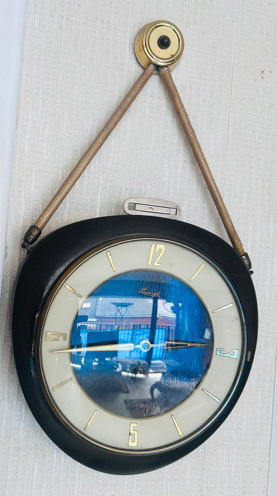 Vintage Junghans wandklok | Mid-century | Jaren ’50/’60, Ophalen