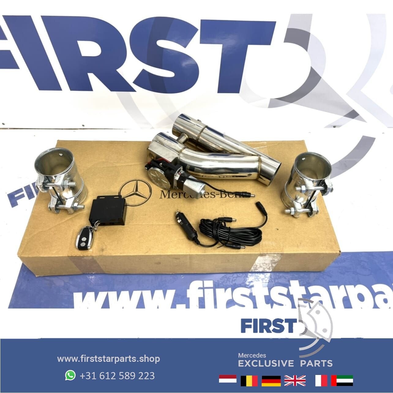 W176 A45 W117 CLA45 W156 GLA45 AMG UITLAAT KLEPPENSYSTEEM SE, Utilisé, -, -, Enlèvement ou Envoi