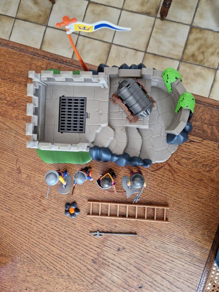 Playmobil Superset Ridders (4133), Ophalen