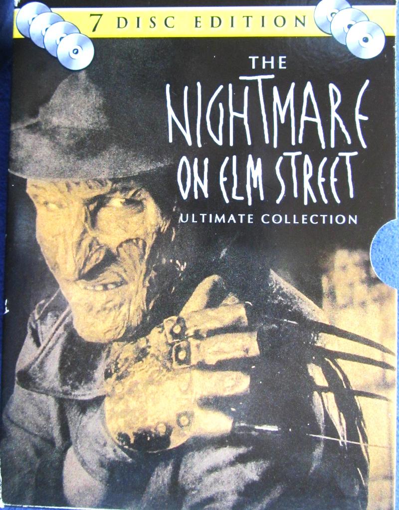 DVD BOX HORROR- A NIGHTMARE ON ELM STREET 7 SCHIJFJES, Cd's en Dvd's, Dvd's | Horror, Alle leeftijden, Boxset, Monsters, Ophalen of Verzenden