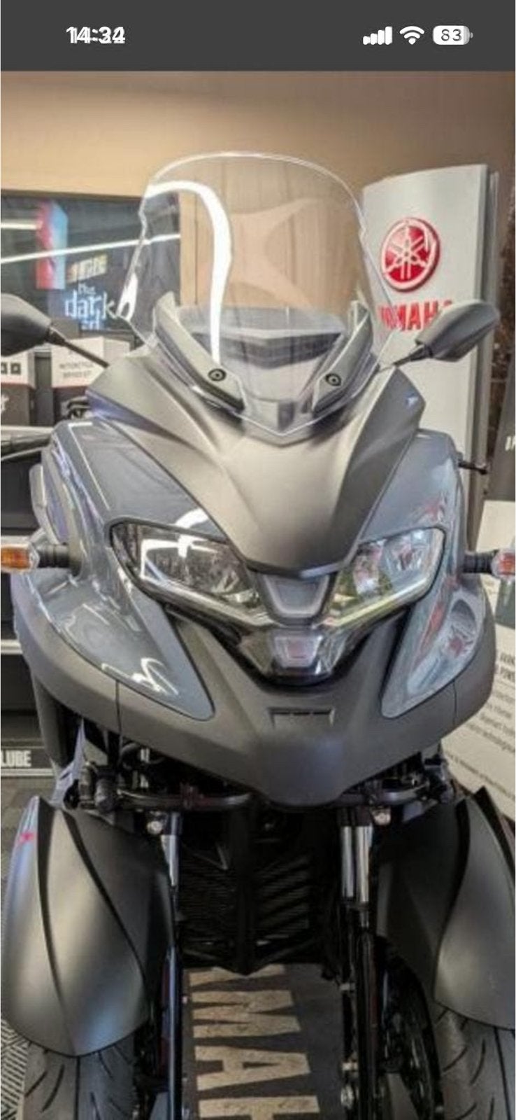 Originele voorruit Yamaha Tricity 300NEW (model 2026), Motoren, Ophalen of Verzenden, Nieuw