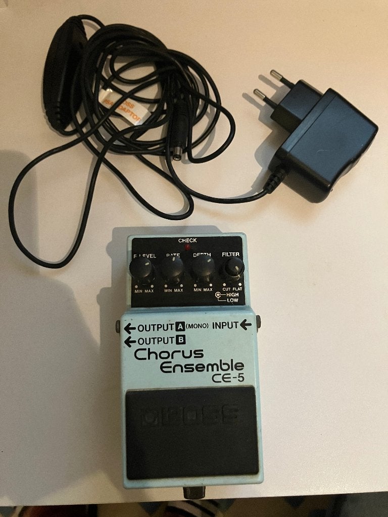 Pédale BOSS Chorus Ensemble CE-5, Enlèvement ou Envoi, Utilisé, Chorus