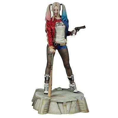 sideshow schaal 1:4 harley quinn premium statue, Enlèvement ou Envoi, Utilisé, Film, Figurine ou Poupée