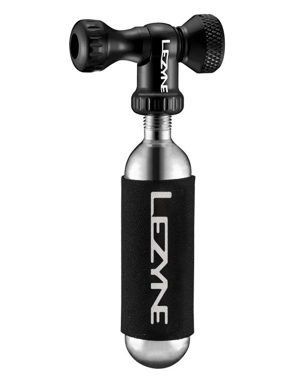 LEZYNE CONTROL DRIVE CO2 BLACK & 6 Patronen, Fietsen en Brommers, Fietsaccessoires | Fietspompen, Gebruikt, Ophalen