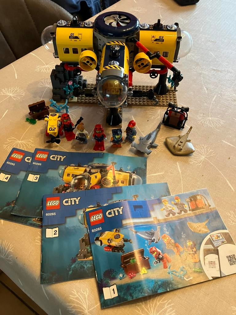 Lego city 60265 exploration base, Ophalen, Zo goed als nieuw, Lego, City