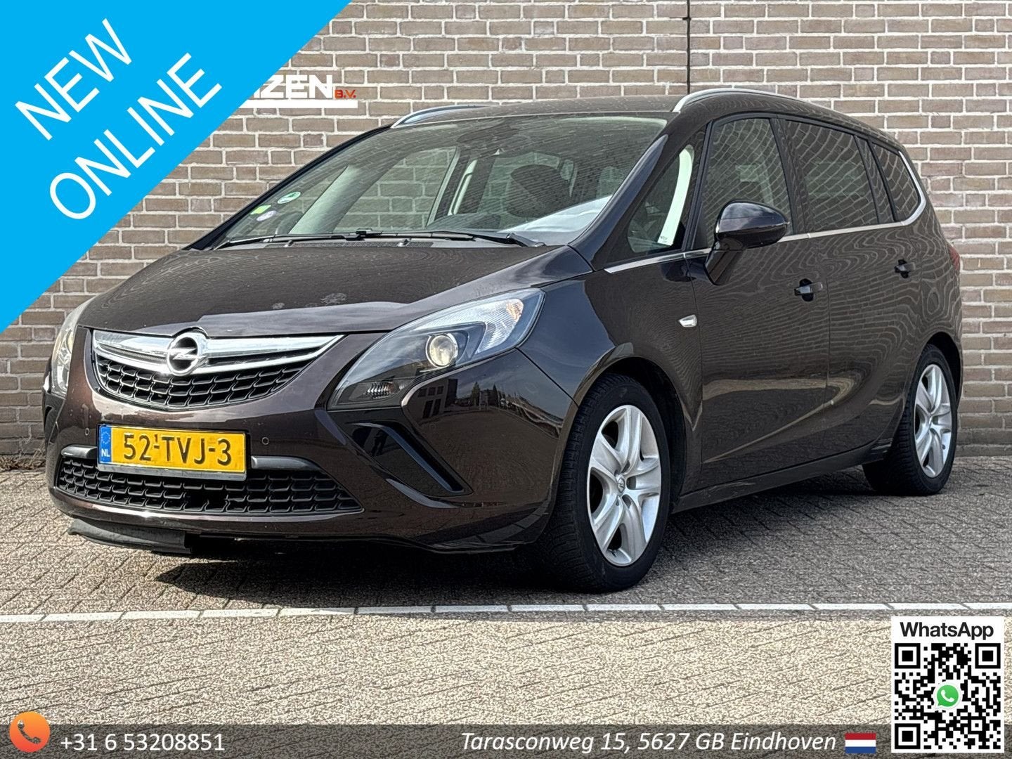 Opel Zafira Tourer 1.4 Edition 7p. | Cruise | Climate | Navi, Achat, Entreprise, Boîte manuelle, Noir
