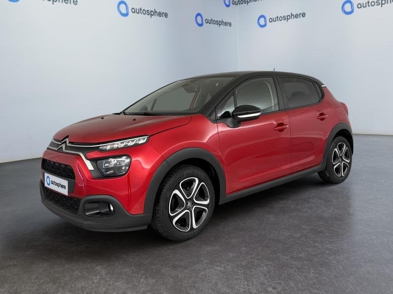 Citroen C3 Feel | 1.5 HDI 102cv | Carplay | Capteurs Ar | At, Rouge, Achat, Entreprise, 5 portes