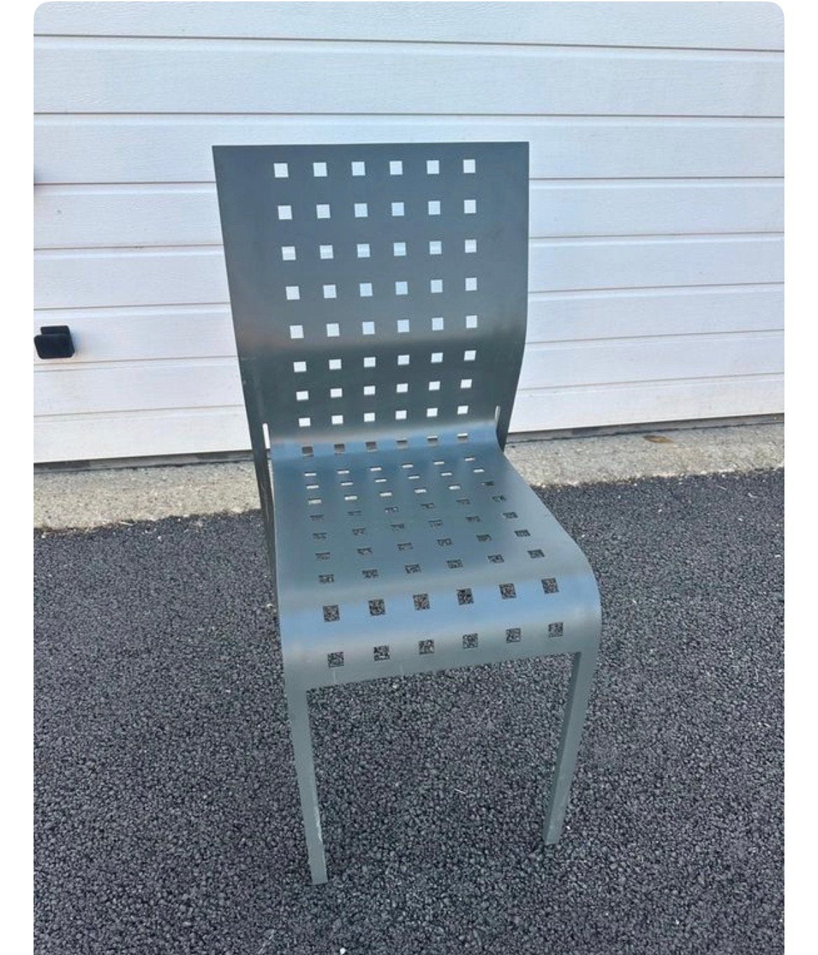 Ensemble de 4 chaises Zanotta design et vintage, Enlèvement ou Envoi, Comme neuf, Empilable