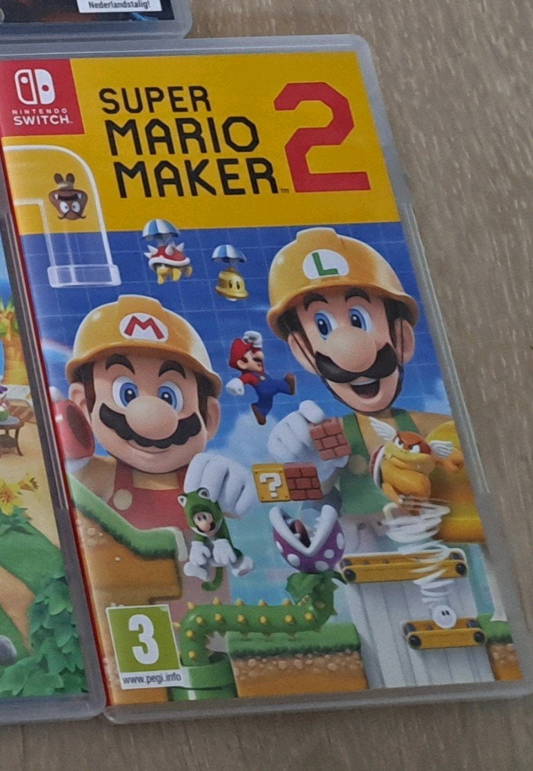 Super Mario Maker 2 Nintendo Switch, Games en Spelcomputers, Games | Nintendo Switch, Zo goed als nieuw, Ophalen of Verzenden