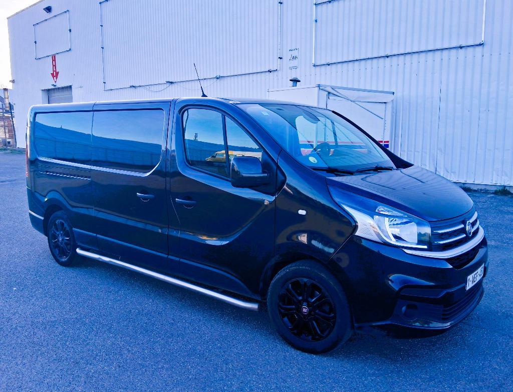 Fiat Talento L2H1 2019 Diesel Handgeschakeld, Auto's, 4 deurs, Euro 6, 1600 cc, Zwart