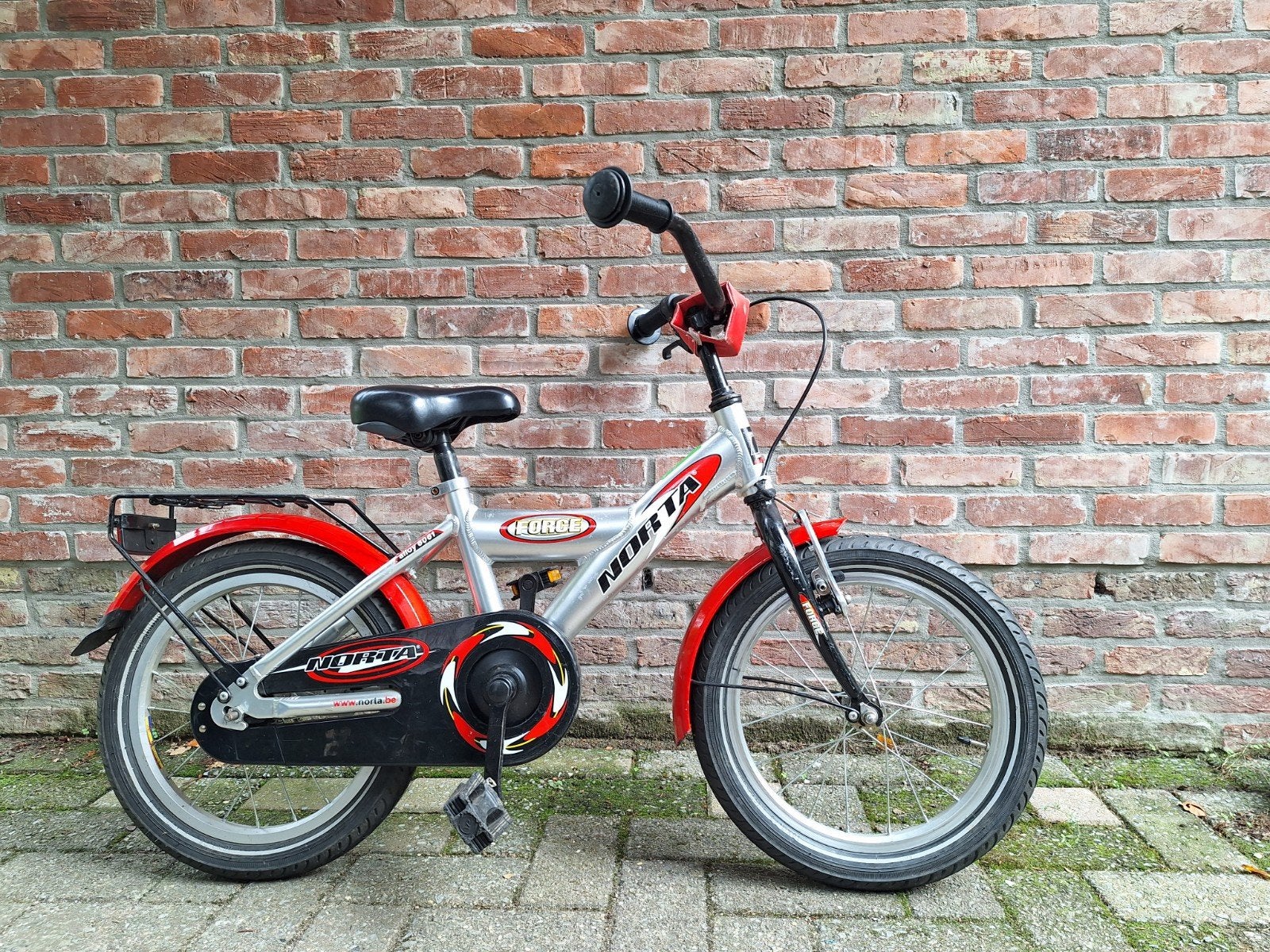 Fiets - 16 inch - Merk Norta, Fietsen en Brommers, Ophalen, Terugtraprem, Norta, 16 tot 20 inch