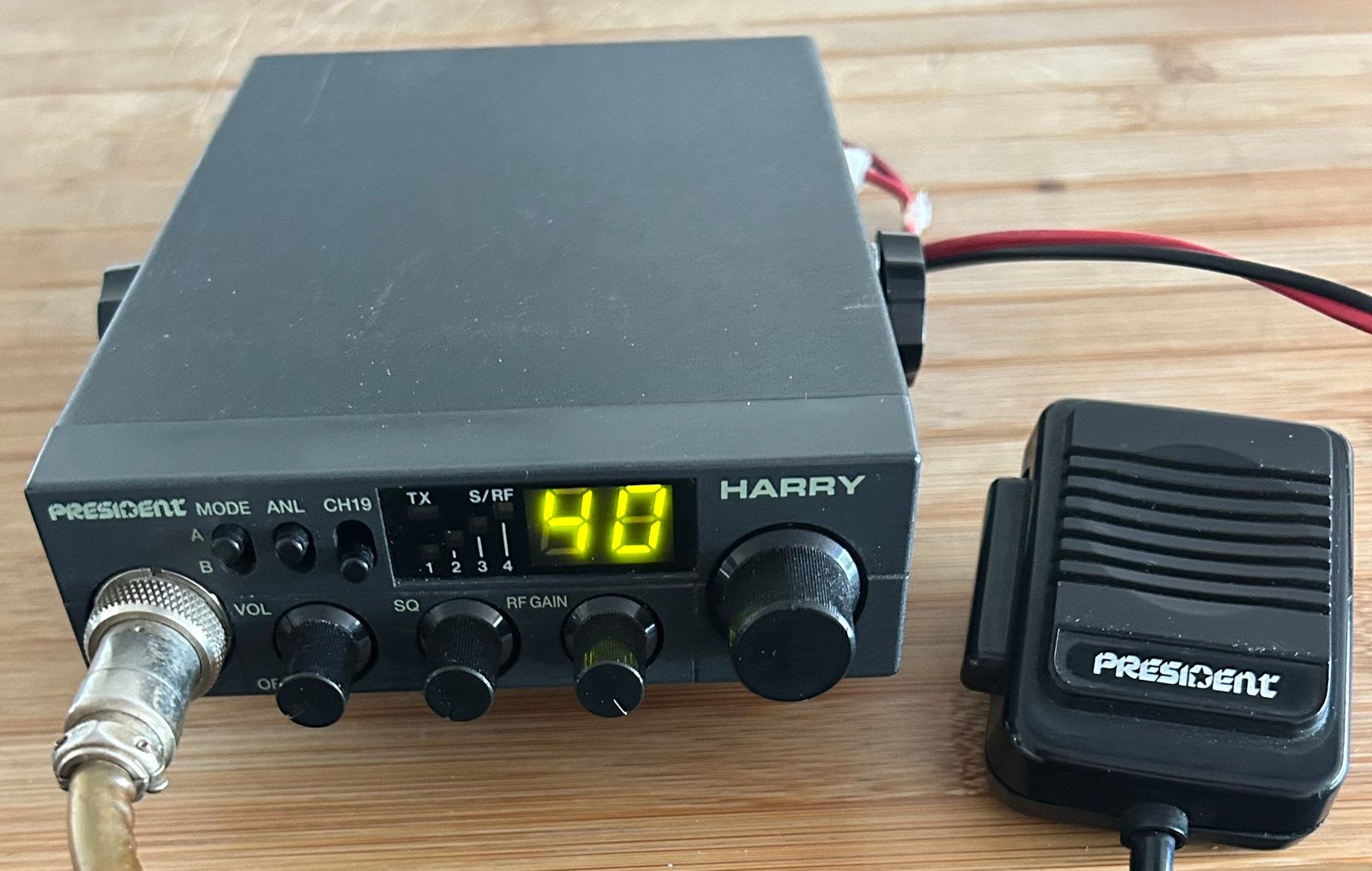 President Harry met antenne, Telecommunicatie, Zenders en Ontvangers, Ophalen of Verzenden, Gebruikt