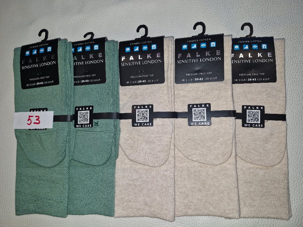 Falke Heren Kousen Sensitive London maat 39/42 Pakket 53, Vêtements | Hommes, Neuf, Taille 39 à 42, Enlèvement ou Envoi, Autres couleurs