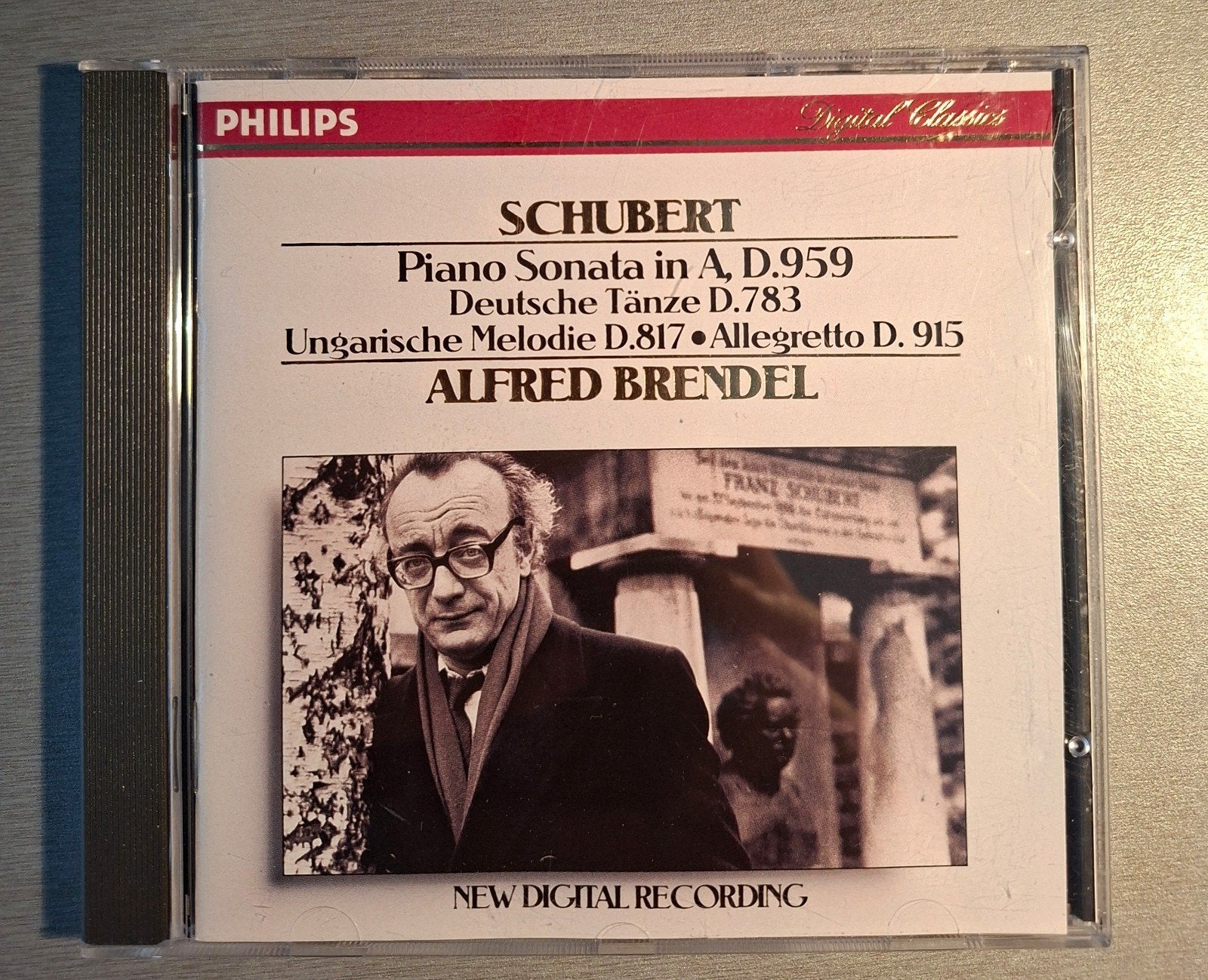 Cd. Schubert.  Piano Sonata (Philips,  Brendel)., Ophalen of Verzenden, Schubert