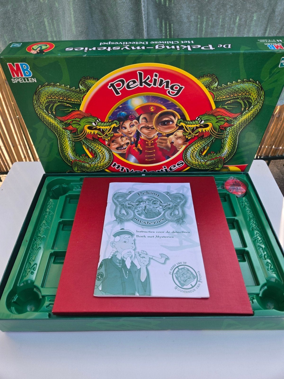 Compleet Bordspel: De Peking Mysteries (MB Spellen), Ophalen, Gebruikt