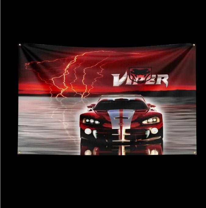 Grote vlaggen Viper (150x90cm), Diversen, Vlaggen en Wimpels, Ophalen of Verzenden, Nieuw