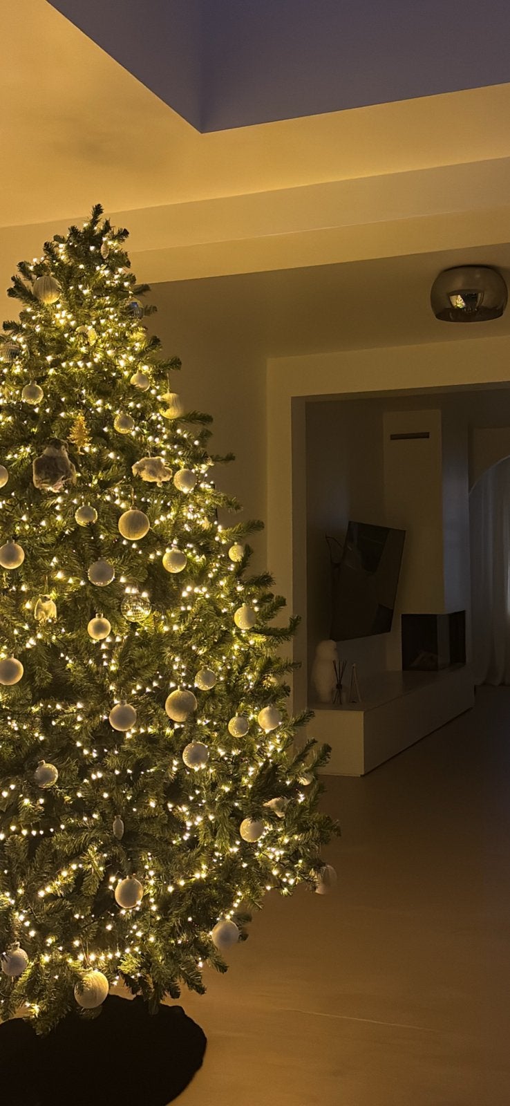 Kerstboom 250cm 2,5m, Enlèvement, Utilisé