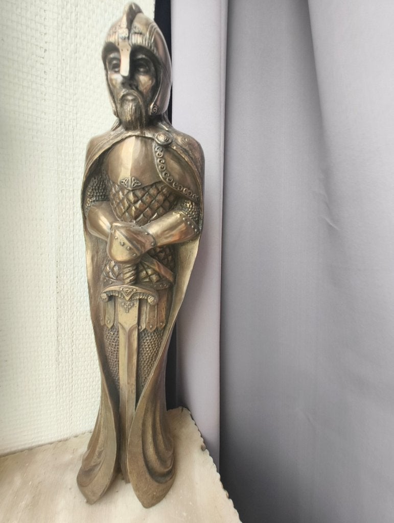 Bronzen beeld Viking, Ophalen, Brons, Beeld